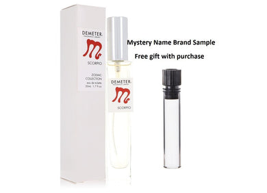 Demeter Scorpio by Demeter Eau De Toilette Spray 1.7 oz And a Mystery Name brand sample vile