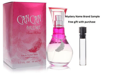 Can Can Burlesque by Paris Hilton Eau De Parfum Spray 1.7 oz And a Mystery Name brand sample vile