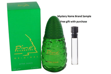 PINO SILVESTRE by Pino Silvestre After Shave Spray 4.2 oz And a Mystery Name brand sample vile