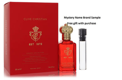 Clive Christian Crab Apple Blossom by Clive Christian Perfume Spray (Unisex) 1.6 oz And a Mystery Name brand sample vile