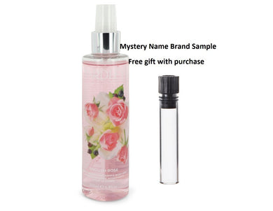 English Rose Yardley by Yardley London Body Mist Spray 6.8 oz And a Mystery Name brand sample vile