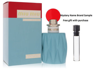 Miu Miu by Miu Miu Eau De Parfum Spray 3.4 oz And a Mystery Name brand sample vile