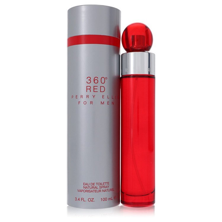 Perry Ellis 360 Red by Perry Ellis Eau De Toilette Spray 3.4 oz For Men