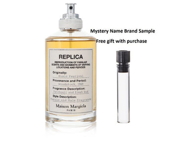 Replica Music Festival by Maison Margiela Eau De Toilette Spray (Unisex Tester) 3.4 oz And a Mystery Name brand sample vile