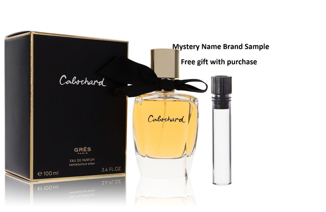 Cabochard by Parfums Gres Eau De Parfum Spray 3.4 oz And a Mystery Name brand sample vile