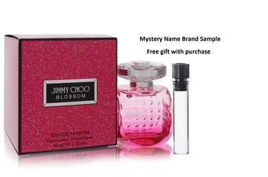Jimmy Choo Blossom by Jimmy Choo Eau De Parfum Spray 2 oz And a Mystery Name brand sample vile