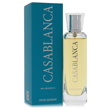 Casablanca by Swiss Arabian Eau De Parfum Spray (Unisex) 3.4 oz For Women