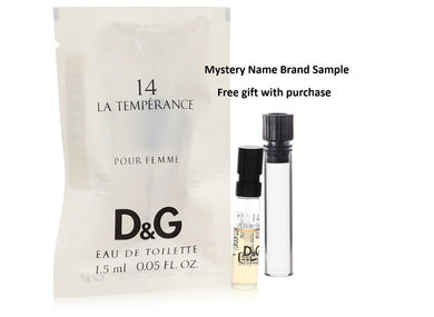La Temperance 14 by Dolce & Gabbana Vial (Sample) .05 oz And a Mystery Name brand sample vile