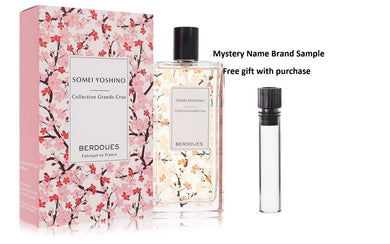 Somei Yoshino by Berdoues Eau De Toilette Spray 3.68 oz And a Mystery Name brand sample vile