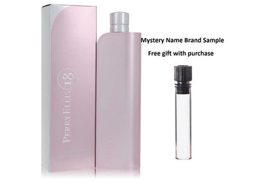 Perry Ellis 18 by Perry Ellis Eau De Parfum Spray 3.4 oz And a Mystery Name brand sample vile