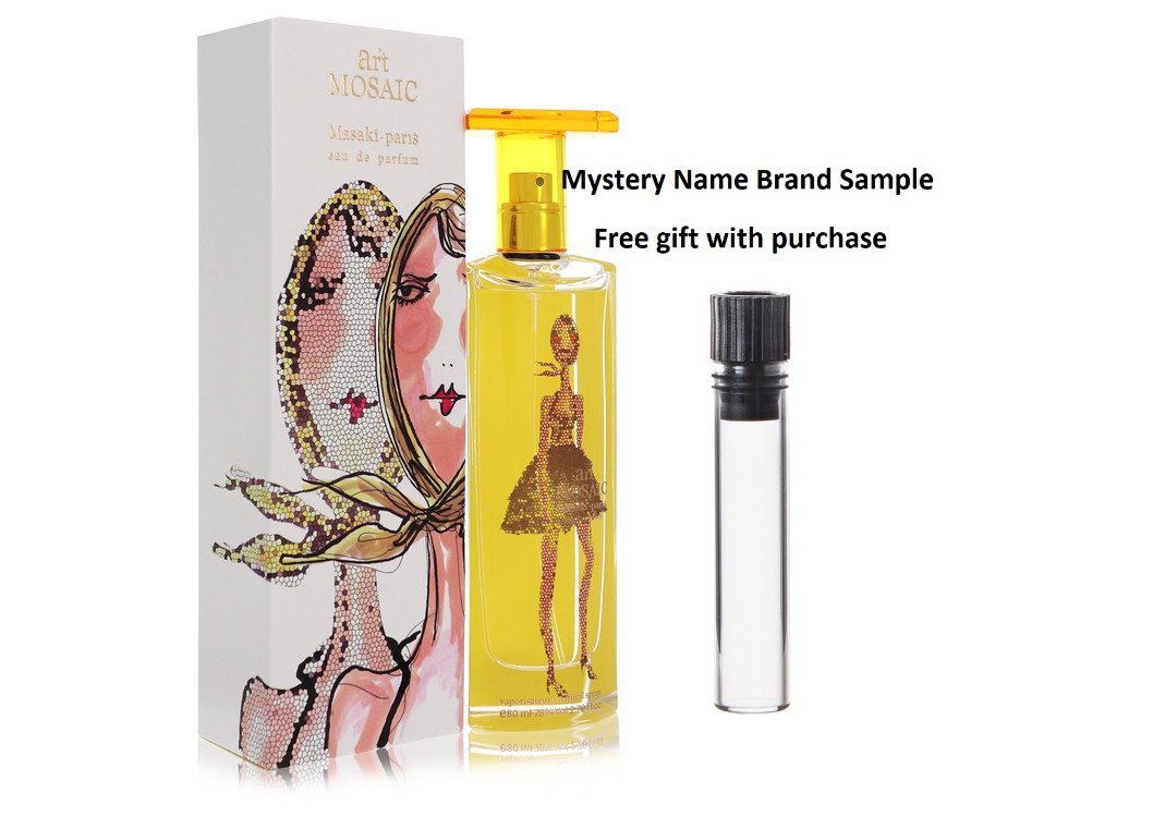 Art Mosaic by Masaki Matsushima Eau De Parfum Spray 2.7 oz And a Mystery Name brand sample vile