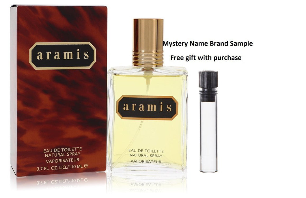 ARAMIS by Aramis Cologne / Eau De Toilette Spray 3.7 oz And a Mystery Name brand sample vile