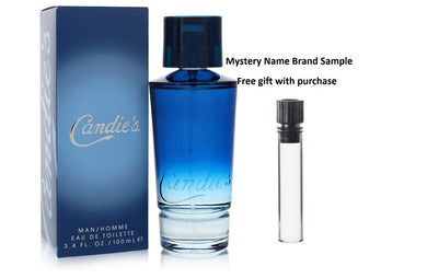 CANDIES by Liz Claiborne Eau De Toilette Spray 3.4 oz And a Mystery Name brand sample vile
