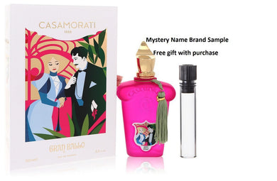Casamorati 1888 Gran Ballo by Xerjoff Eau De Parfum Spray 3.4 oz And a Mystery Name brand sample vile
