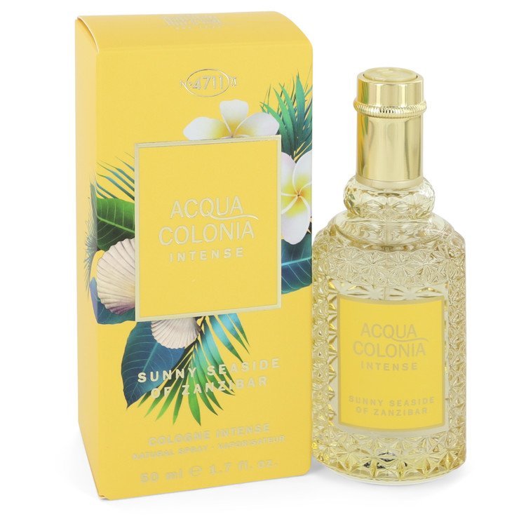 4711 Acqua Colonia Sunny Seaside of Zanzibar by 4711 Eau De Cologne Intense Spray (Unisex) 1.7 oz For Women