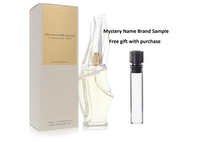 CASHMERE MIST by Donna Karan Eau De Parfum Spray 3.4 oz And a Mystery Name brand sample vile