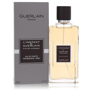 L'instant by Guerlain Eau De Toilette Spray 3.4 oz For Men