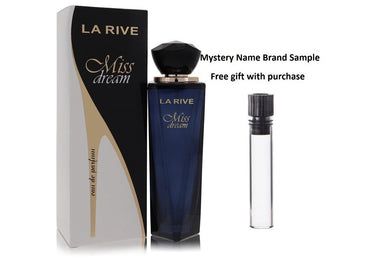 La Rive Miss Dream by La Rive Eau De Parfum Spray 3.3 oz And a Mystery Name brand sample vile