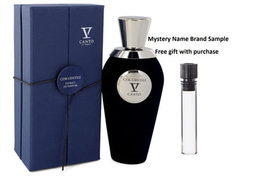 Cor Gentile V by V Canto Extrait De Parfum Spray (Unisex) 3.38 oz And a Mystery Name brand sample vile