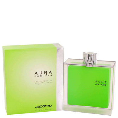 Aura by Jacomo Eau De Toilette Spray 2.4 oz For Men
