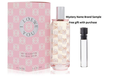 I Loewe You by Loewe Eau De Toilette Spray 3.4 oz And a Mystery Name brand sample vile