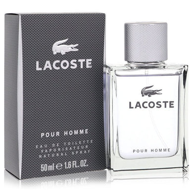 Lacoste Pour Homme by Lacoste Eau De Toilette Spray 1.6 oz For Men