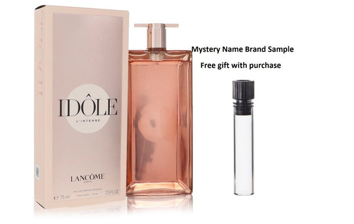 . L'intense by Lancome Eau De Parfum Spray 2.5 oz And a Mystery Name brand sample vile