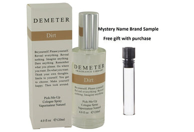 Demeter Dirt by Demeter Cologne Spray 4 oz And a Mystery Name brand sample vile
