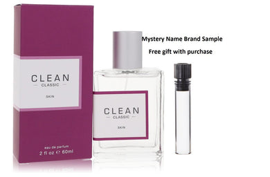 Clean Skin by Clean Eau De Parfum Spray 2.14 oz And a Mystery Name brand sample vile