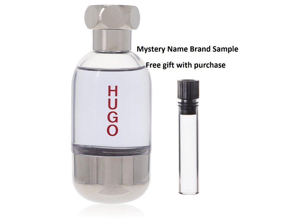 Hugo Element by Hugo Boss After Shave  (unboxed) 2 oz And a Mystery Name brand sample vile