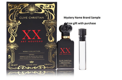 Clive Christian XX Art Nouveau Papyrus by Clive Christian Eau De Parfum Spray 1.6 oz And a Mystery Name brand sample vile