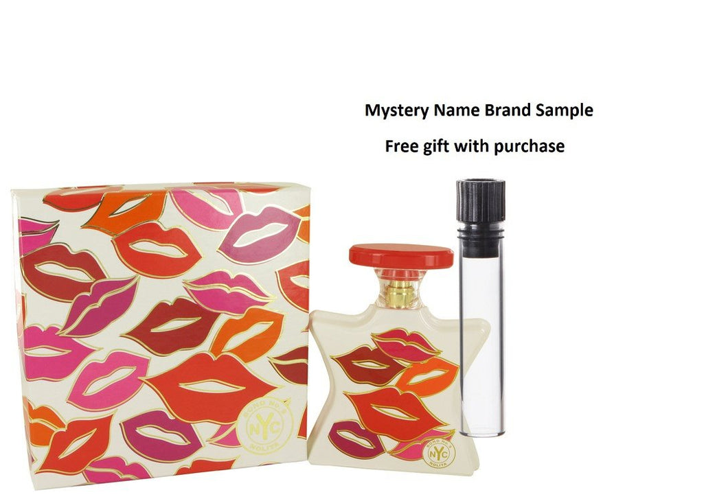 Bond No. 9 Nolita by Bond No. 9 Eau De Parfum Spray   3.4 oz  And a Mystery Name brand sample vile
