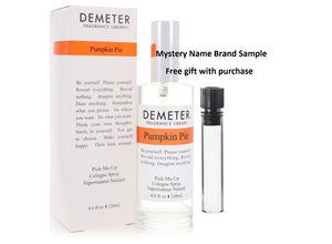 Demeter Pumpkin Pie by Demeter Cologne Spray 4 oz And a Mystery Name brand sample vile