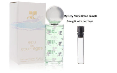 EAU DE COURREGES by Courreges Eau De Toilette Spray 1.7 oz And a Mystery Name brand sample vile