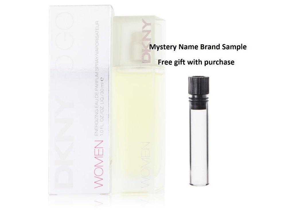 DKNY by Donna Karan Eau De Parfum Spray 1 oz And a Mystery Name brand sample vile