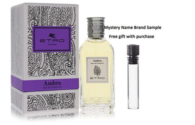 Ambra by Etro Eau De Toilette Spray (Unisex) 3.3 oz And a Mystery Name brand sample vile