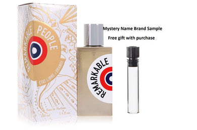 Remarkable People by Etat Libre D'Orange Eau De Parfum Spray (Unisex) 3.4 oz And a Mystery Name brand sample vile
