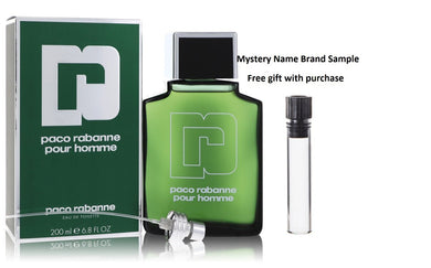 PACO RABANNE by Paco Rabanne Eau De Toilette Splash & Spray 6.8 oz And a Mystery Name brand sample vile