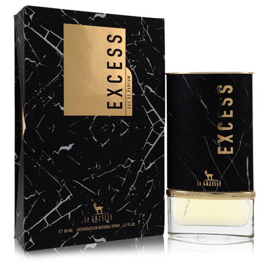 Le Gazelle Excess by Le Gazelle Eau De Parfum Spray (Unisex) 2.7 oz For Men