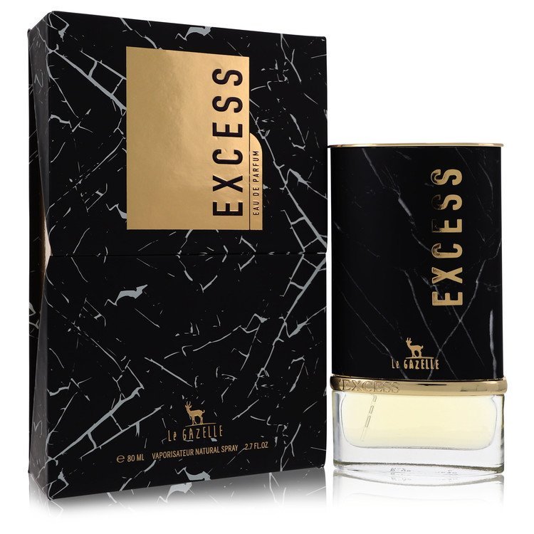 Le Gazelle Excess by Le Gazelle Eau De Parfum Spray (Unisex) 2.7 oz For Men