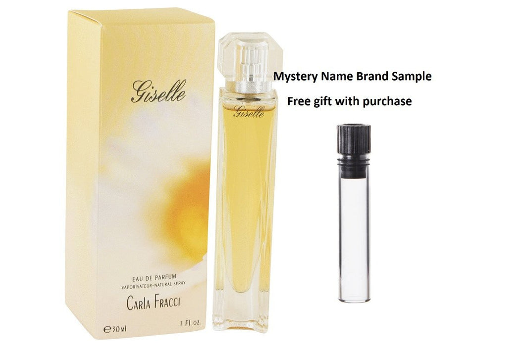 Giselle by Carla Fracci Eau De Parfum Spray 1 oz And a Mystery Name brand sample vile