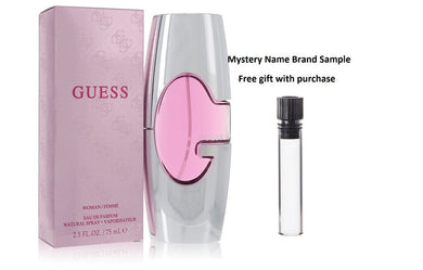 Guess (New) by Guess Eau De Parfum Spray 2.5 oz And a Mystery Name brand sample vile