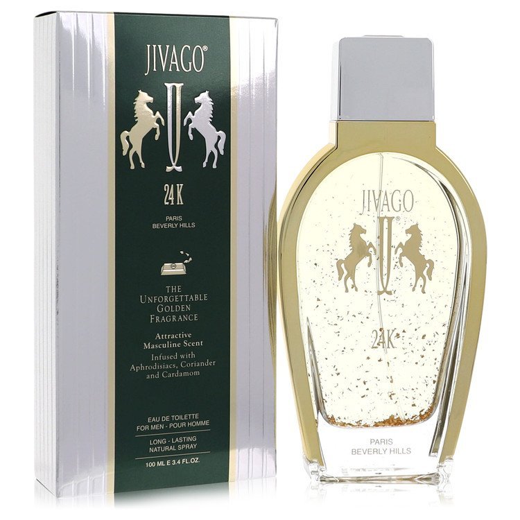 Jivago 24K by Ilana Jivago Eau De Toilette Spray 3.4 oz For Men