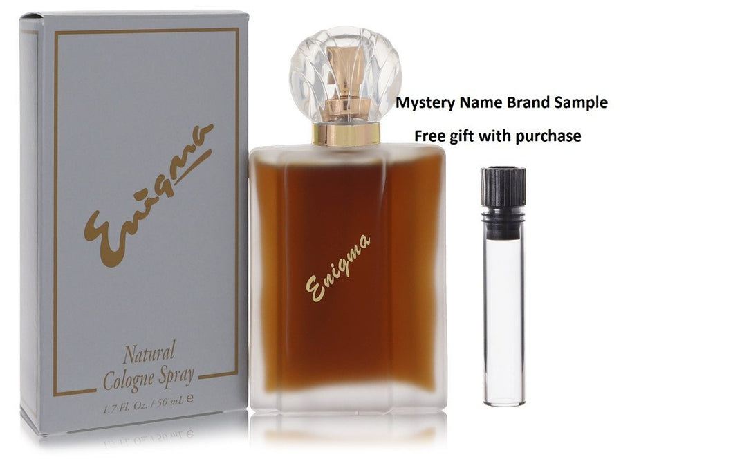 ENIGMA by Alexandra De Markoff Cologne Spray 1.7 oz And a Mystery Name brand sample vile