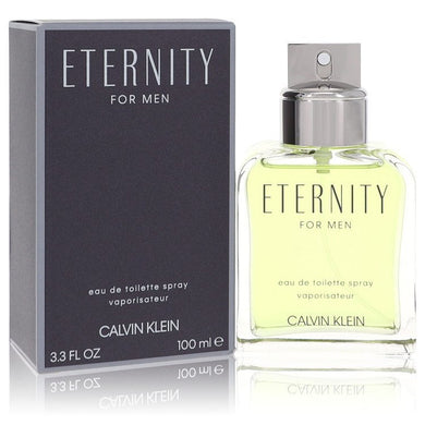Eternity by Calvin Klein Eau De Toilette Spray 3.4 oz For Men