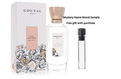 Rose Splendide by Annick Goutal Eau De Toilette Spray 3.4 oz And a Mystery Name brand sample vile