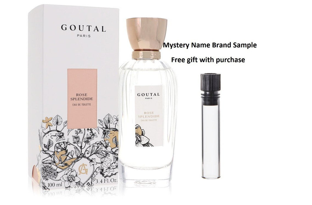 Rose Splendide by Annick Goutal Eau De Toilette Spray 3.4 oz And a Mystery Name brand sample vile