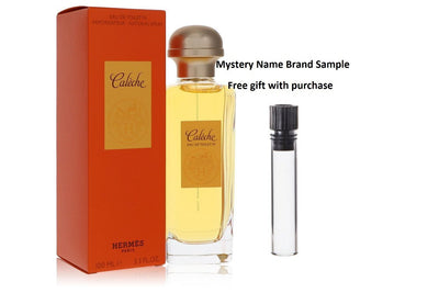 CALECHE by Hermes Eau De Toilette Spray 3.4 oz And a Mystery Name brand sample vile