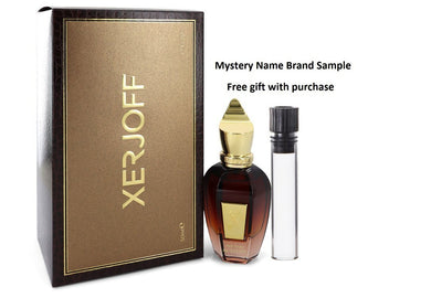 Oud Stars Al-Khatt by Xerjoff Eau De Parfum Spray (Unisex) 1.7 oz And a Mystery Name brand sample vile