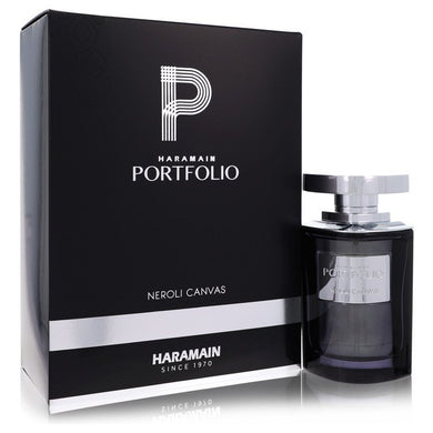 Al Haramain Portfolio Neroli Canvas by Al Haramain Eau De Parfum Spray 2.5 oz For Men